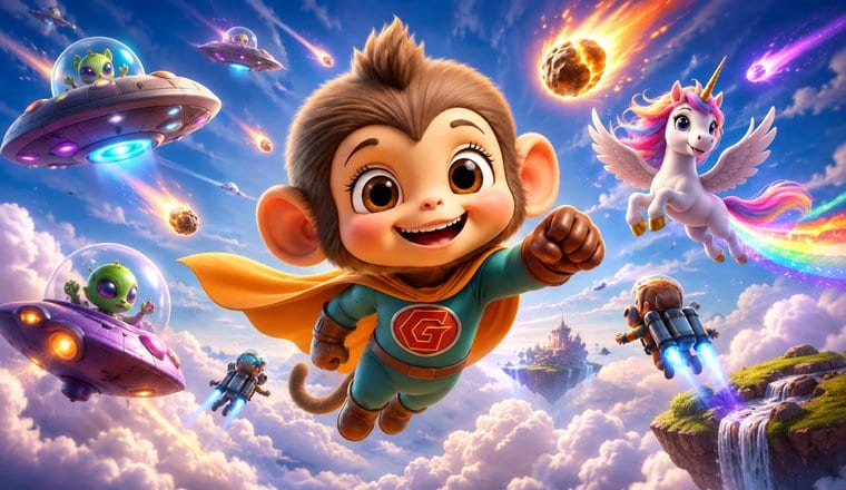 Sky Adventure game artwork